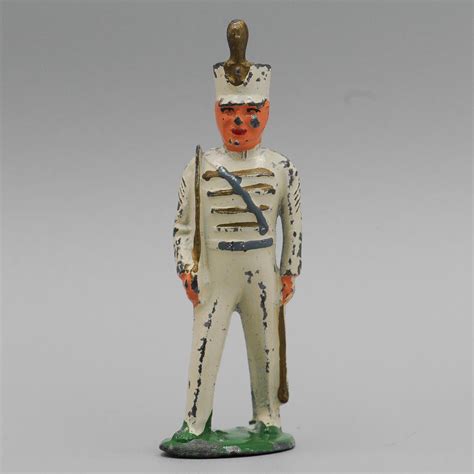 Barclay Military School Officer Dime Store Soldier Figure