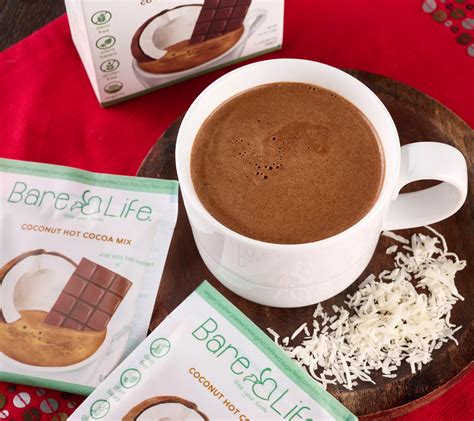 Bare Life 20 Dairy Free Hot Cocoa Mix Packets Qvc Com