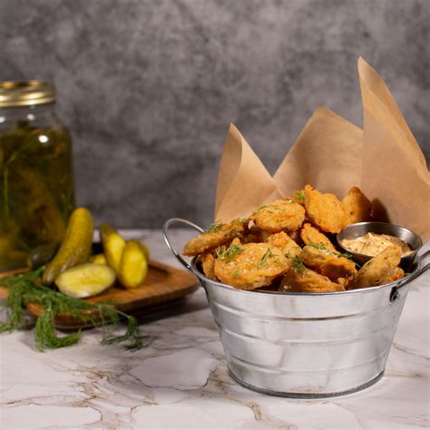 Battered Pickle Chips Teja Food Group