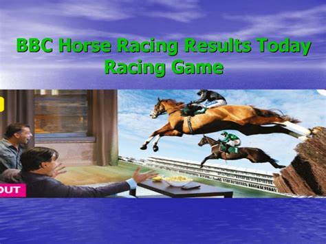 Bbc Horse Racing Results Today 2021 Racing Game Results Online