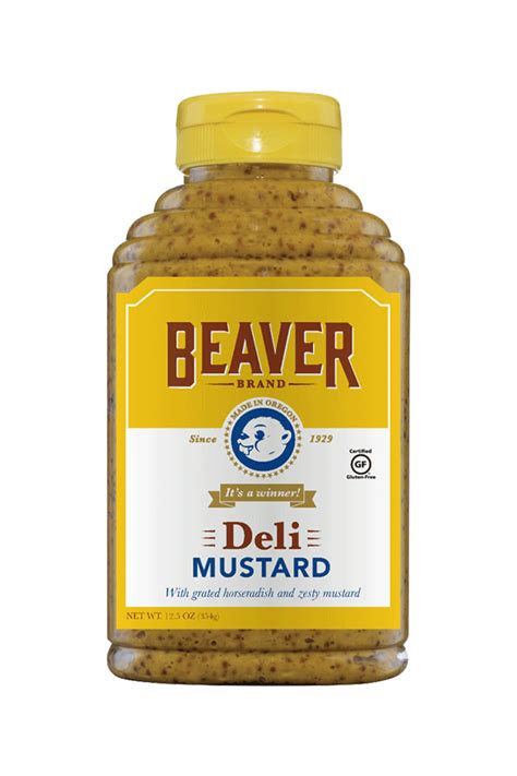Beaver Deli Mustard 12 5 Oz