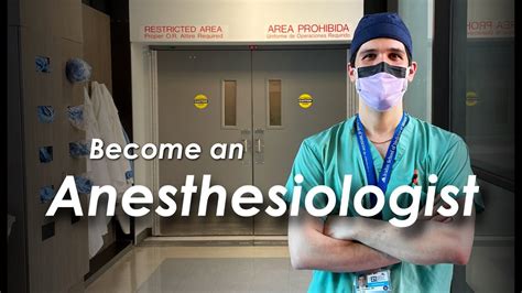 Become An Anesthesiologist Career Advice From An Anesthesia Resident