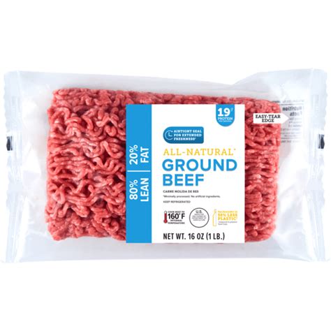 Beef Ground Fine 80 20 80Lb Ibp