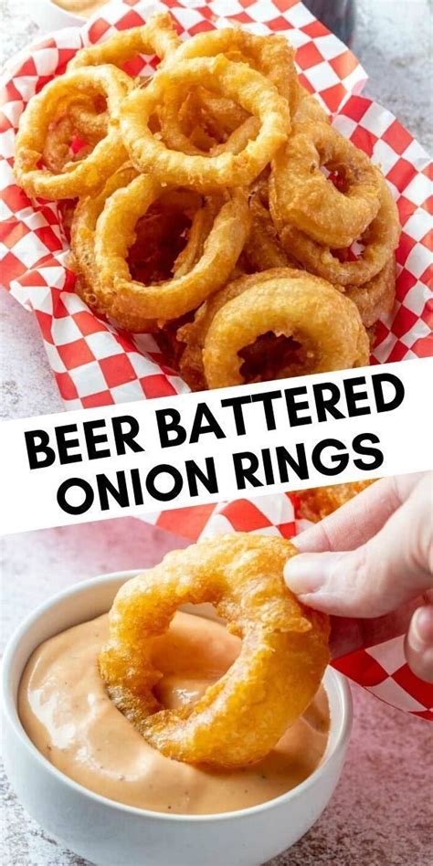 Beer Battered Onion Rings Artofit