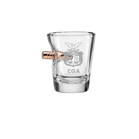 Benshot Coast Guard 308 Caliber Shot Glass 2 Oz Shopcgx