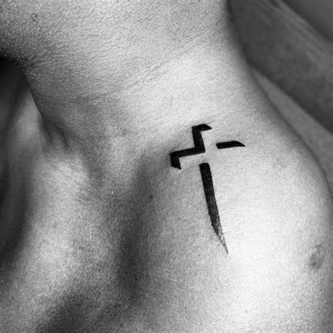 Best 13 Cross Tattoo On Shoulder Amazing Designs To Try On Shoulder