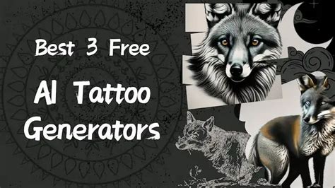 Best 3 Free Ai Tattoo Generator Tools Make Your Tattoo Design Online