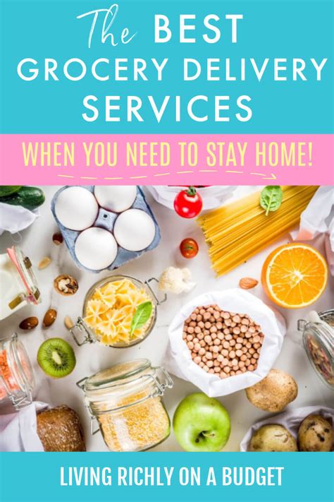 Best Grocery Delivery Services Living Richly On A Budget