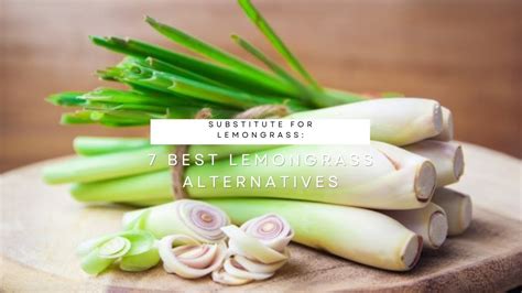 Best Lemongrass Substitutes For Authentic Asian Cooking