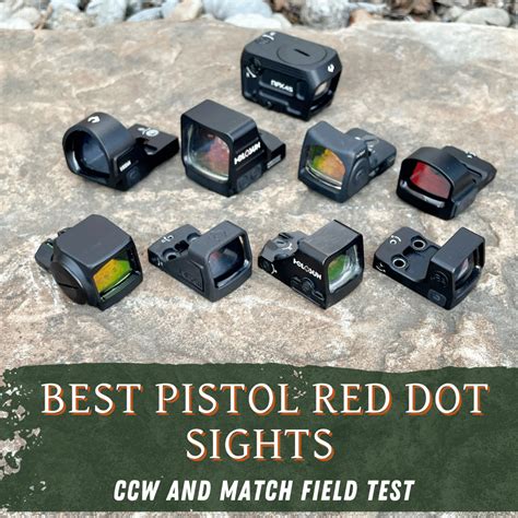 Best Pistol Red Dots Glock 19 P365 And Other Ccw
