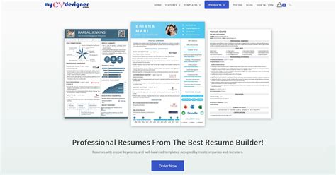 Best Resume Builder Resume Writing Services Mycvdesigner