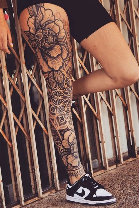Best Tattoo Designs For Female Legs Photos