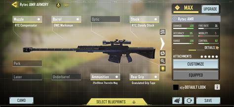 Best Wepon Snper Class Evar Must Try R Callofdutymobile