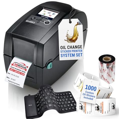 Best Zebra Oil Change Sticker Printer