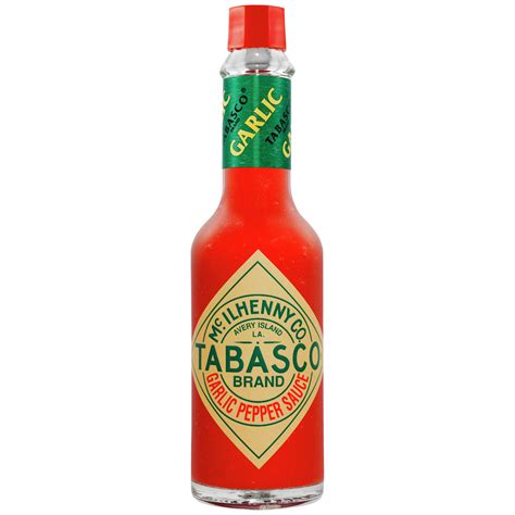 Bestelle Jetzt Unsere Tabasco Garlic Sauce F R Perfekte Pizza
