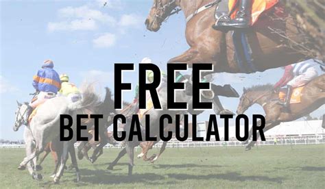 Bet Calculator Horse Racing