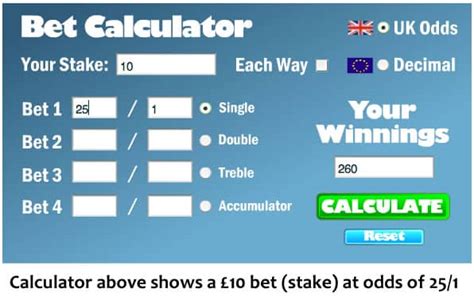 Betting Odds Calculator