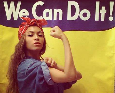 Beyonc Poses As Rosie The Riveter The Wartime Poster Girl Who Became A Feminist Pin Up The Independent The Independent