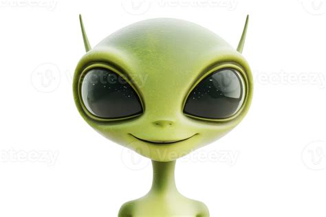 Big Eyed Alien On A Transparent Background For Decorating Projects Big Eyed Alien On A Transparent Background For Decorating Projects