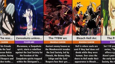 Bleach Anime Arcs