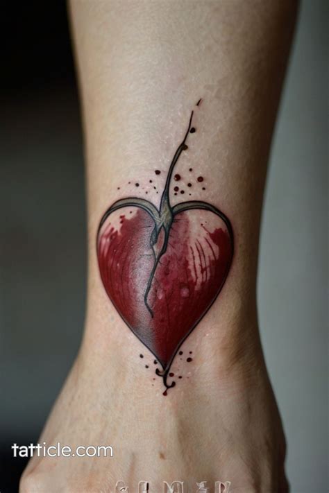 Bleeding Heart Tattoo Designs