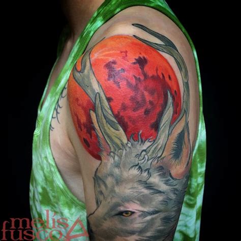 Blood Moon Addition By Melissa Fusco Tattoos