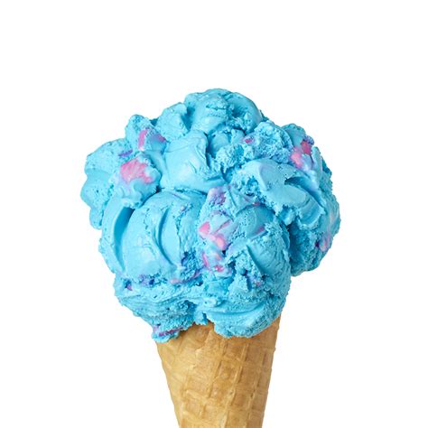 Blue Bubblegum Ice Cream Ice Cream Cream Bubble Gum
