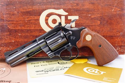 Blue Colt Diamondback 38 Special Double Action Revolver Amp Box