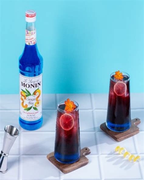 Blue Curacao Hibiscus Monin