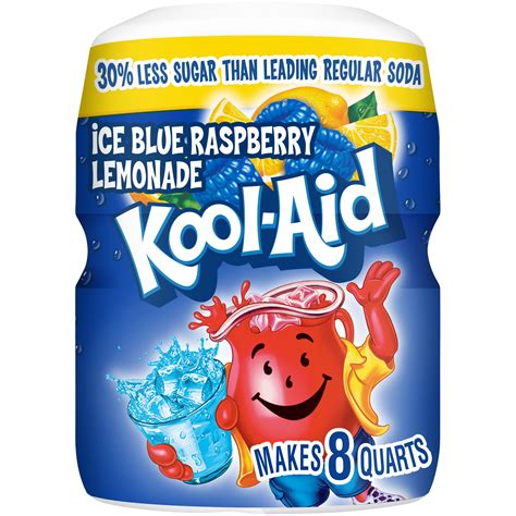 Blue Raspberry Lemonade Artificially Flavored Powdered Soft Drink Mix