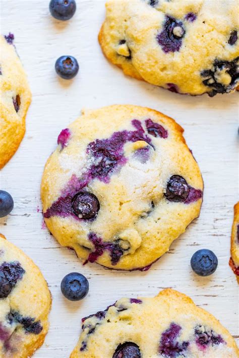 Blueberry Muffin Tops Food Recipes