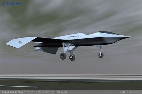 Boeing Bird Of Prey Experimental Stealth Testbed On Behance