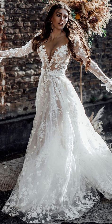 Bohemian Wedding Dresses with Sleeves: Timeless Style