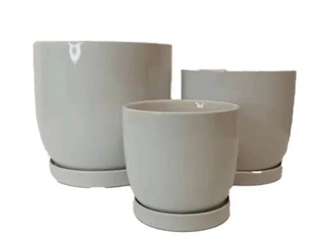 Bombora Yensi Egg White Pot Medium