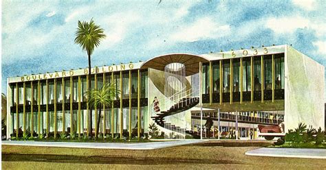 Boulevard Building In Encino Postcard San Fernando Valley Blog