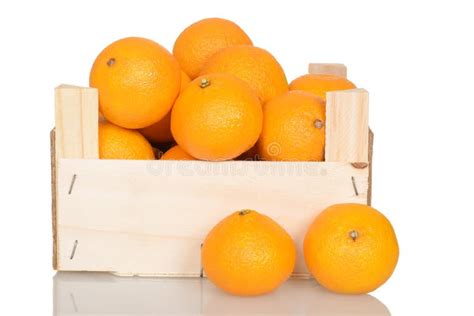 Box Of Fresh Oranges Stock Photo Image Of Nature Fruit 63339616