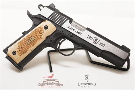 Browning 1911 380 Black Label Maple 380 4 25 Country Attic Treasures