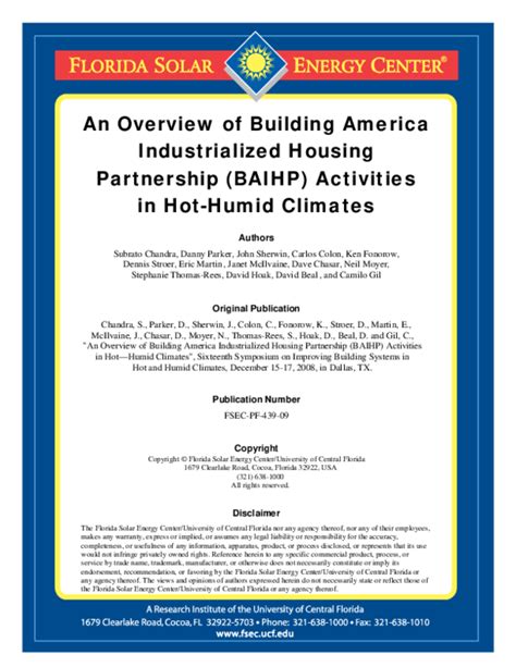 Building America Industrialized Housing Partnership