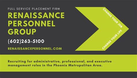 Business Administration Renaissance Personnel Group Business Administration Renaissance Personnel Group