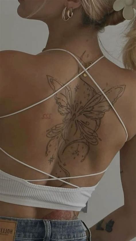Butterfly Back Tattoo Artofit