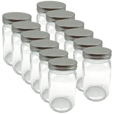 Buy In Bulk 12 Pack Quart Wide Mouth Glass Jar By Ashland Michaels