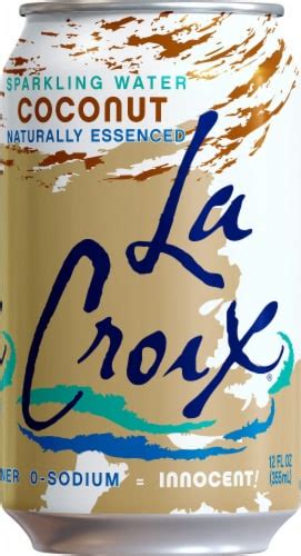 Buy Lacroix Coconut Sparkling Water Can 355Ml Online Carrefour Qatar