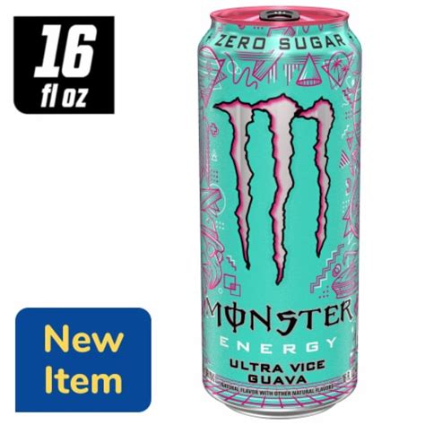 Buy Monster Energy Drink Ultra Vice Guava Zero Sugar Canada 12X473ml Buy Monster Energy Drink Ultra Vice Guava Zero Sugar Canada 12X473ml