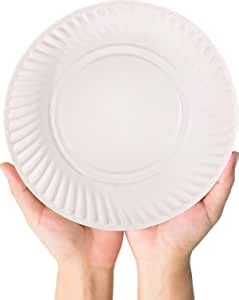 Buy Shapersonic Round Paper Plates 9 Inch 100 Piece Fancy Disposable