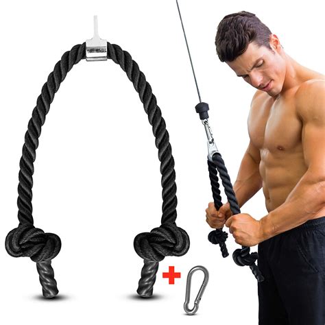 Buy Tricep Rope Exercise Equipment Tricep Pull Down Rope Workout