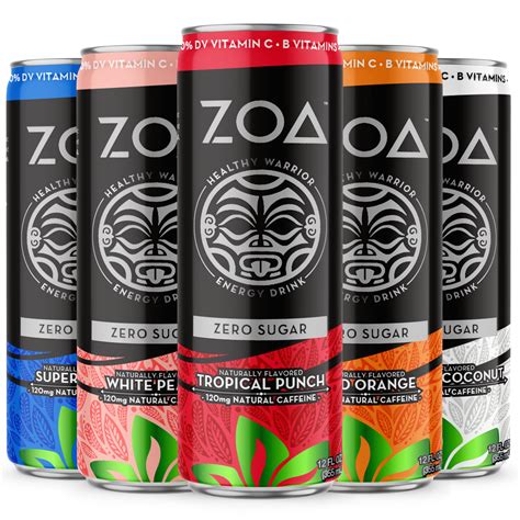 Buy Zoa Sugar Free Energy Drink Bundle All Zero Sugar Flavors 12 Fl Buy Zoa Sugar Free Energy Drink Bundle All Zero Sugar Flavors 12 Fl