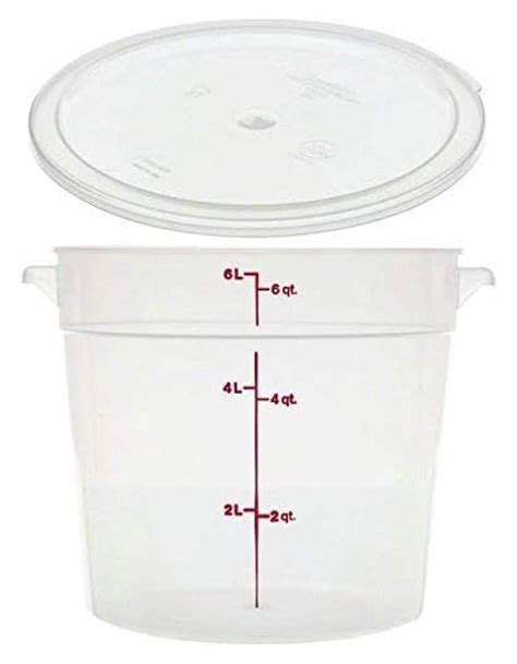 Cab 40 Quart Round Food Storage Container Ureco Online