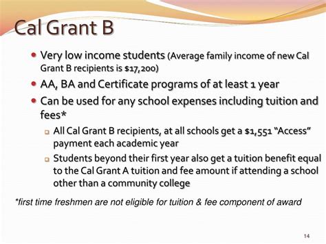 Unlock Cal Grant B Benefits Today!