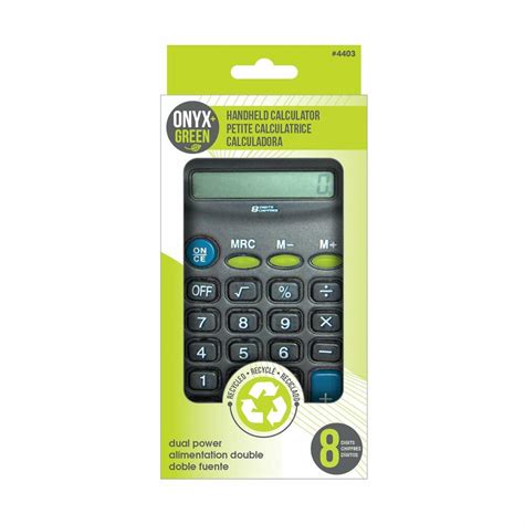 Calculators Onyx And Green