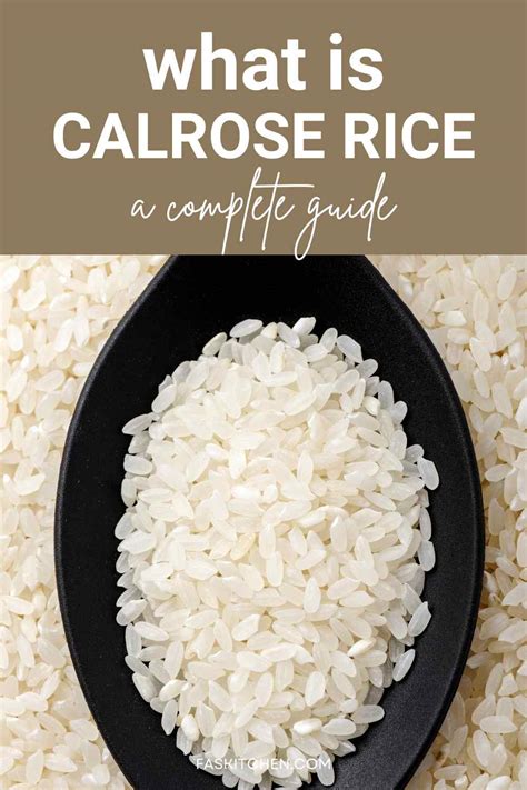 Calrose Rice Unpackt